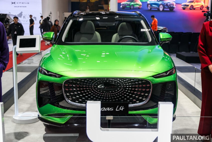 Chery 集团旗下新创子品牌 Lepas 亮相印尼GIIAS车展, 展出 L8, L6 与 L4 三款SUV, 确认将会进入印尼和东南亚市场 303782