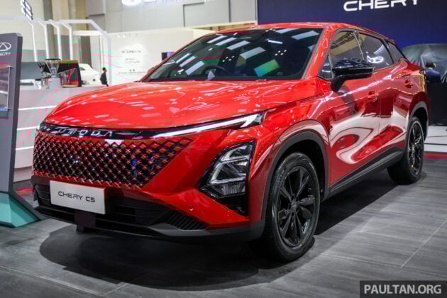 Chery C5 小改款登陆印尼, 我国称为 Omoda 5, 依旧搭载1.5T四缸涡轮引擎+双离合器变速箱, 售价从8.3万令吉起