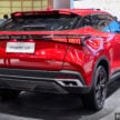 Chery C5 小改款登陆印尼, 我国称为 Omoda 5, 依旧搭载1.5T四缸涡轮引擎+双离合器变速箱, 售价从8.3万令吉起