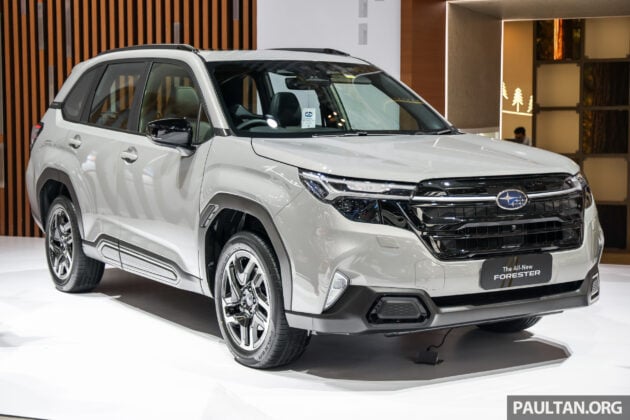 2025 Subaru Forester 大改款登陆印尼市场, 仅提供2.5L四缸水平对卧NA汽油引擎搭配CVT变速箱, 要价19万令吉