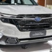 2025 Subaru Forester 大改款登陆印尼市场, 仅提供2.5L四缸水平对卧NA汽油引擎搭配CVT变速箱, 要价19万令吉