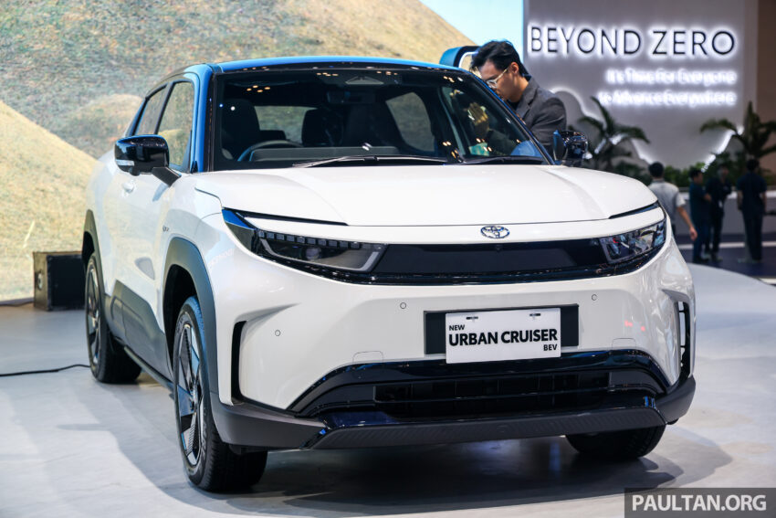 Toyota Urban Cruiser 亮相印尼GIIAS车展, 确认将在当地发布, 有前驱与四驱版, 续航里程可达400公里的纯电动SUV 303710