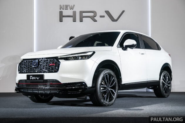 2025 Honda HR-V 小改款正式发布, 依旧同时提供1.5 NA, VTEC Turbo 与 e:HEV 油电选择, 售价从RM115,900起