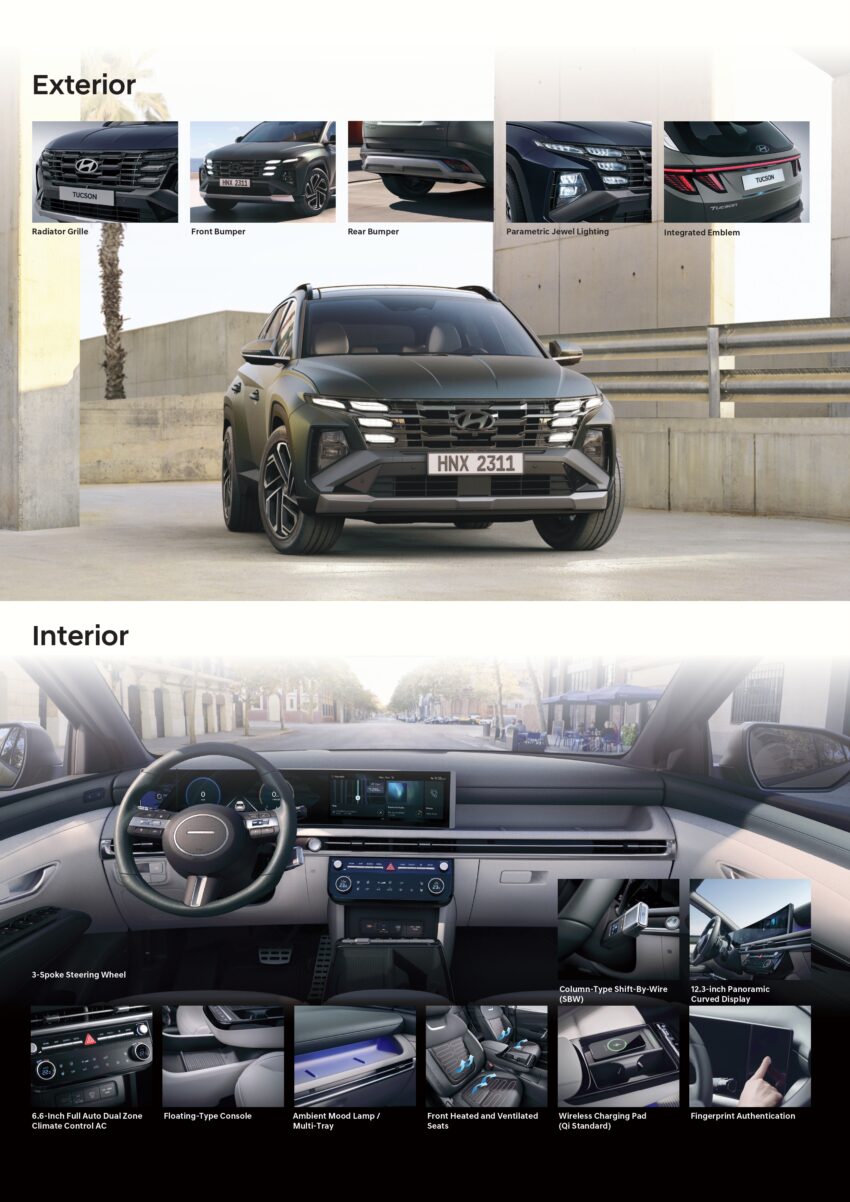 2025 Hyundai Tucson 小改款五人座SUV本地上市, 同时有自然进气, 涡轮增压与Hybrid油电可选, 官方售价从14.4万起 300776