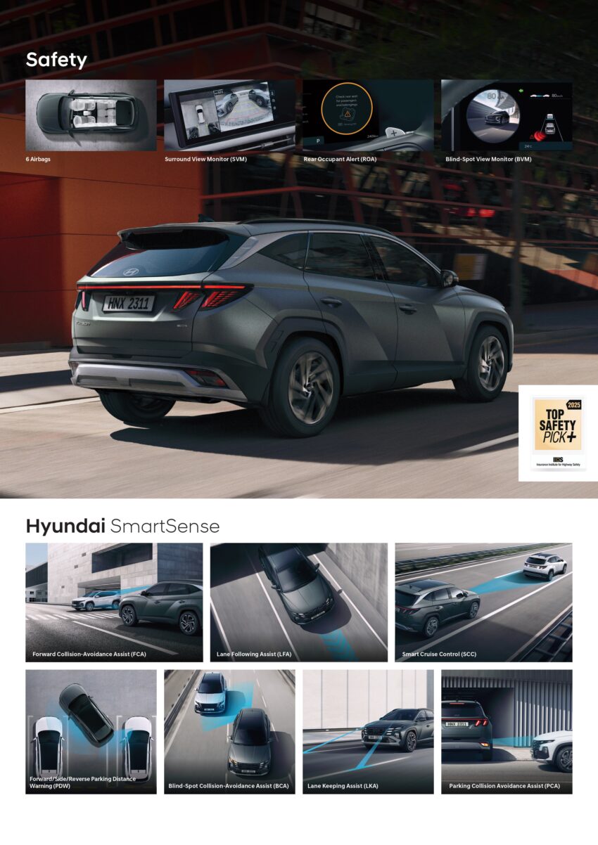 2025 Hyundai Tucson 小改款五人座SUV本地上市, 同时有自然进气, 涡轮增压与Hybrid油电可选, 官方售价从14.4万起 300778