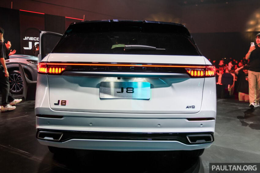 2025 Jaecoo J8 我国正式发布, 同时提供前驱五人座与四驱六人座, 2.0T涡轮引擎D-Segment SUV, 售价从17.9万起 302710