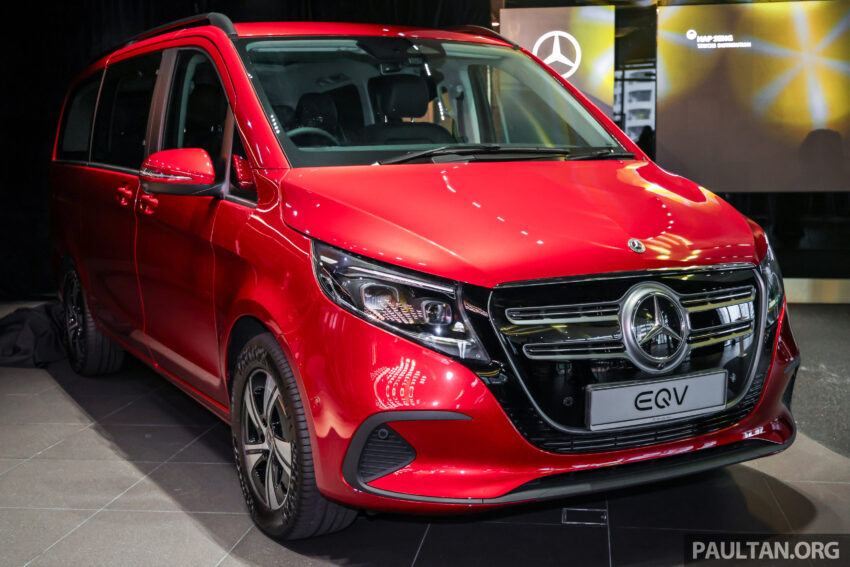 2025 Mercedes-Benz EQV300 Avantgarde 小改款纯电动MPV本地正发布, WLTP续航里程可达374公里, 售价45万 300912