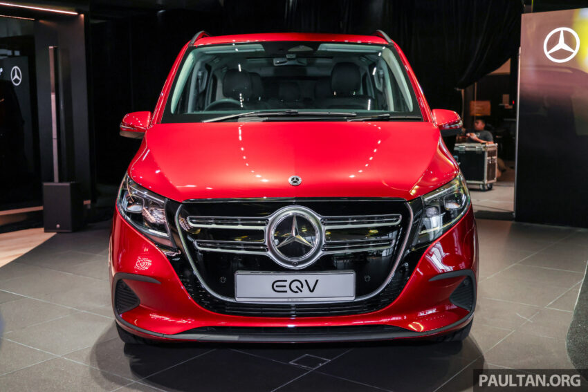 2025 Mercedes-Benz EQV300 Avantgarde 小改款纯电动MPV本地正发布, WLTP续航里程可达374公里, 售价45万 300914