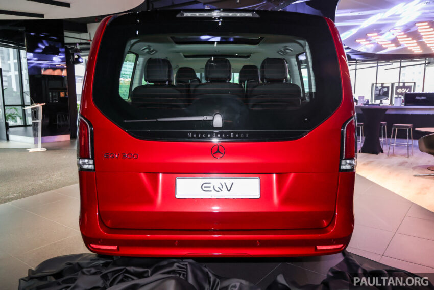 2025 Mercedes-Benz EQV300 Avantgarde 小改款纯电动MPV本地正发布, WLTP续航里程可达374公里, 售价45万 300915