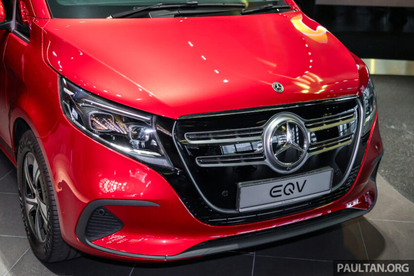2025 Mercedes-Benz EQV300 Avantgarde 小改款纯电动MPV本地正发布, WLTP续航里程可达374公里, 售价45万 300917