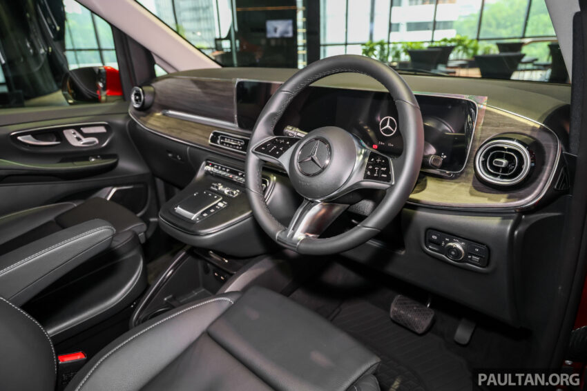2025 Mercedes-Benz EQV300 Avantgarde 小改款纯电动MPV本地正发布, WLTP续航里程可达374公里, 售价45万 300937