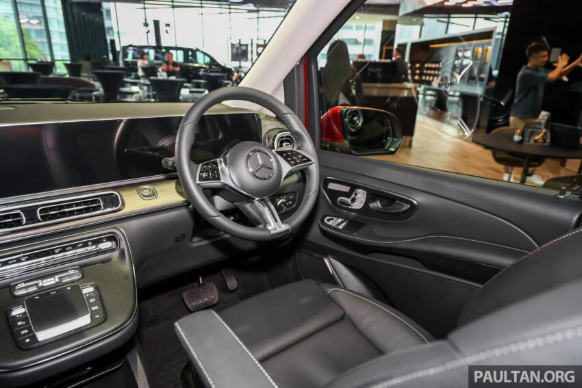 2025 Mercedes-Benz EQV300 Avantgarde 小改款纯电动MPV本地正发布, WLTP续航里程可达374公里, 售价45万 300954
