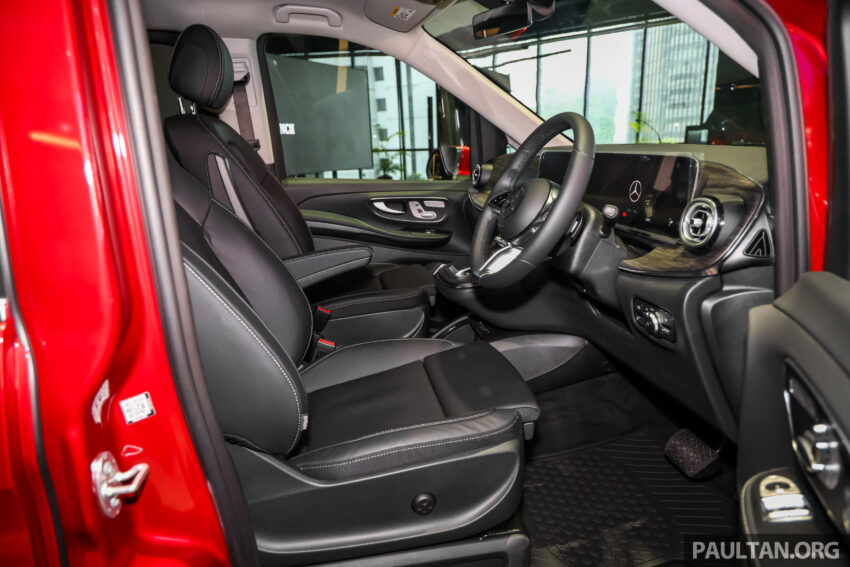 2025 Mercedes-Benz EQV300 Avantgarde 小改款纯电动MPV本地正发布, WLTP续航里程可达374公里, 售价45万 300960