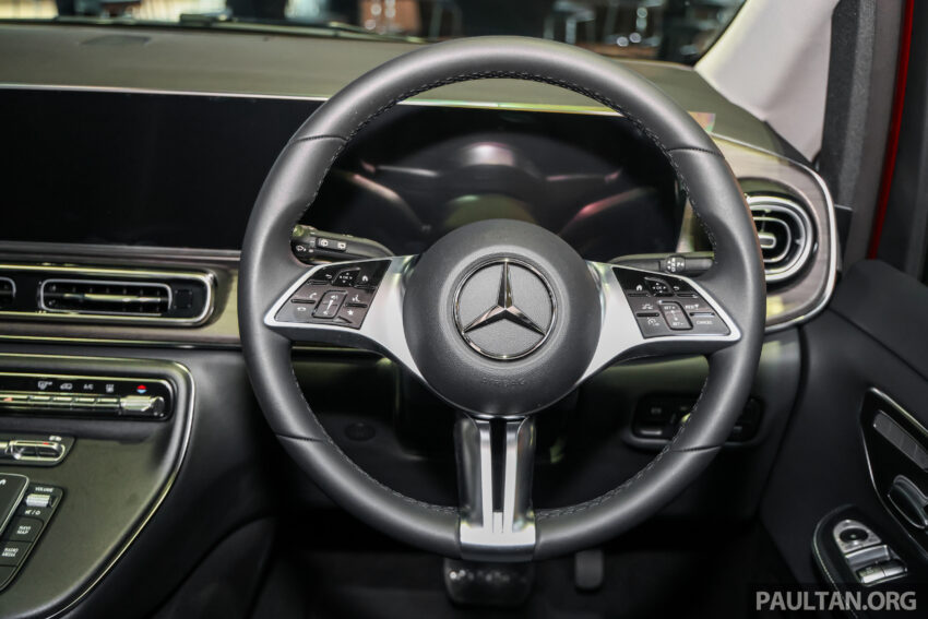 2025 Mercedes-Benz EQV300 Avantgarde 小改款纯电动MPV本地正发布, WLTP续航里程可达374公里, 售价45万 300939