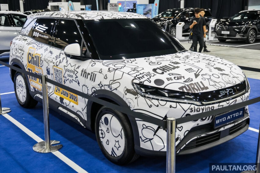本地首秀！BYD Atto 2 于 PACE 2025 展销活动亮相，B-Segment 纯电SUV，350公里续航里程，下周四正式发布 302844