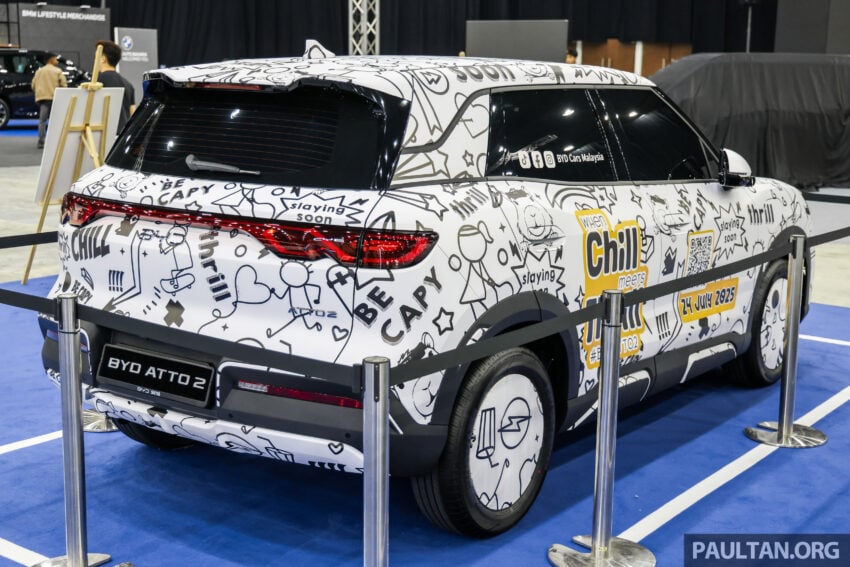 本地首秀！BYD Atto 2 于 PACE 2025 展销活动亮相，B-Segment 纯电SUV，350公里续航里程，下周四正式发布 302850