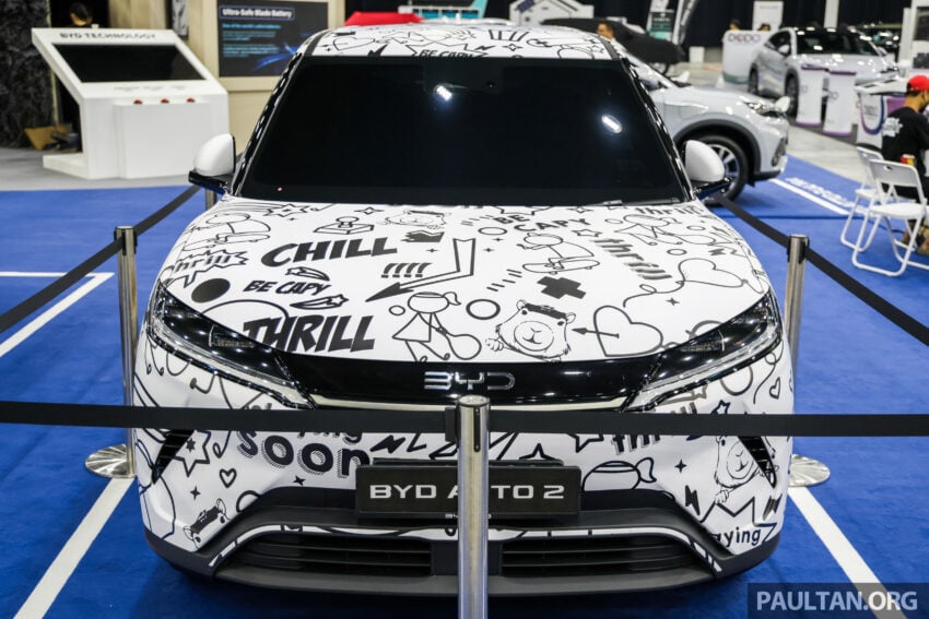 本地首秀！BYD Atto 2 于 PACE 2025 展销活动亮相，B-Segment 纯电SUV，350公里续航里程，下周四正式发布 302855