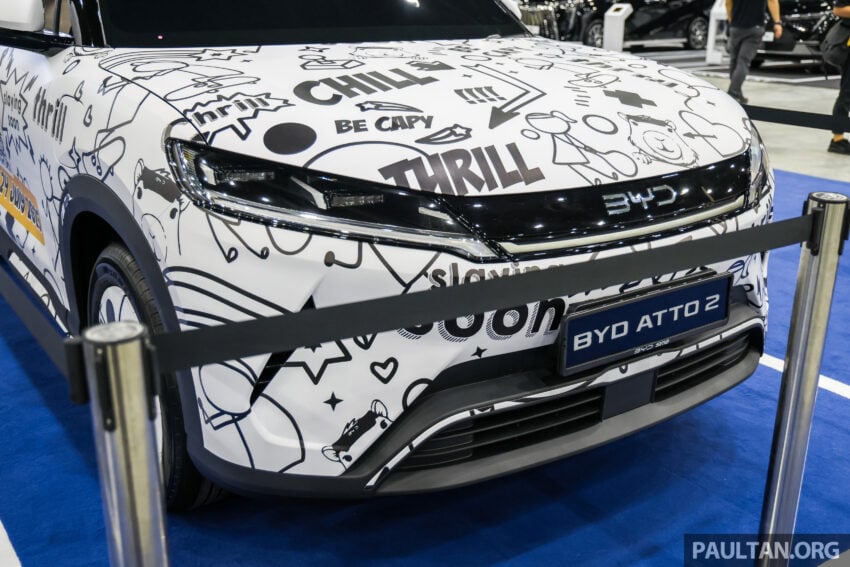 本地首秀！BYD Atto 2 于 PACE 2025 展销活动亮相，B-Segment 纯电SUV，350公里续航里程，下周四正式发布 302860