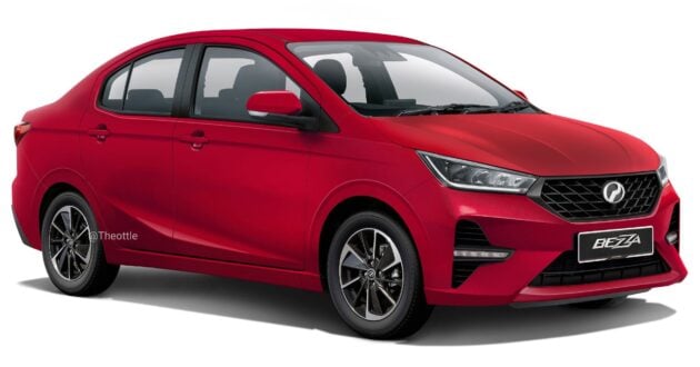 2025 Perodua Bezza 假想图, 基于 Axia 改造, 今年发布?