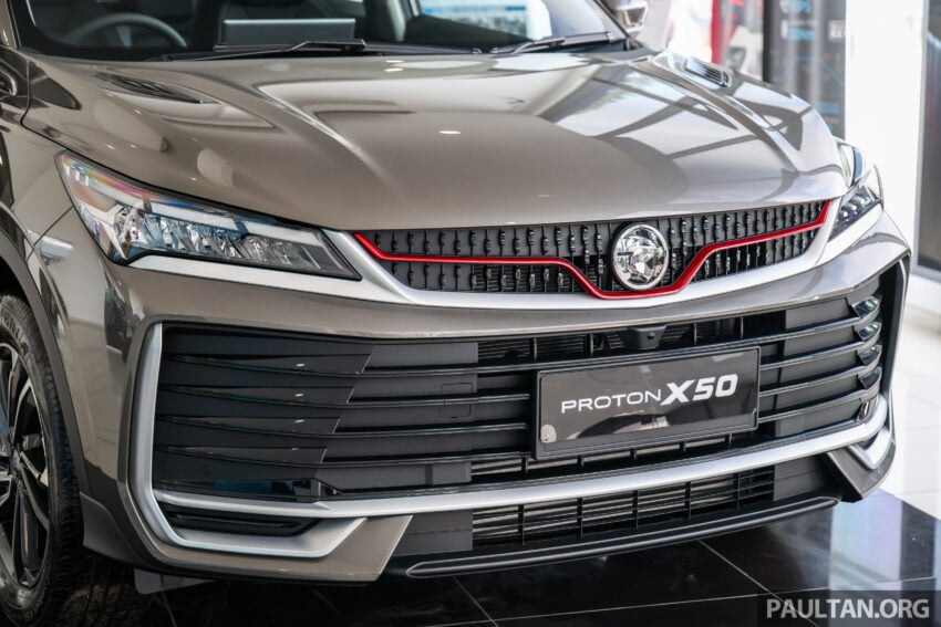 2025 Proton X50 1.5 Executive 陈列室实拍, 定位车系最入门, 搭载同样引擎, 手动绒布座椅, 17寸轮毂, 没电动尾门 301224