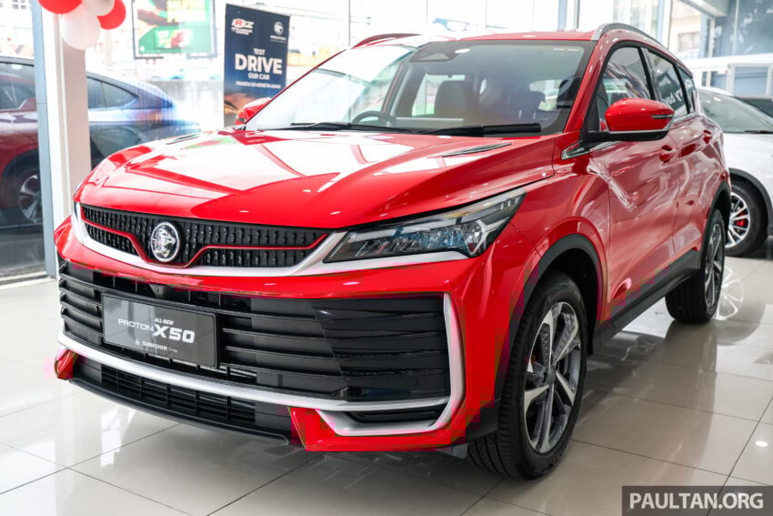 2025 Proton X50 小改款完整规格公布, 改搭动力更强1.5L四缸涡轮引擎, 支持无线 Apple CarPlay 与 Android Auto 301124