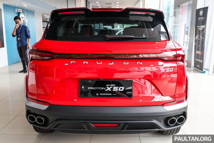 2025 Proton X50 小改款完整规格公布, 改搭动力更强1.5L四缸涡轮引擎, 支持无线 Apple CarPlay 与 Android Auto 301128