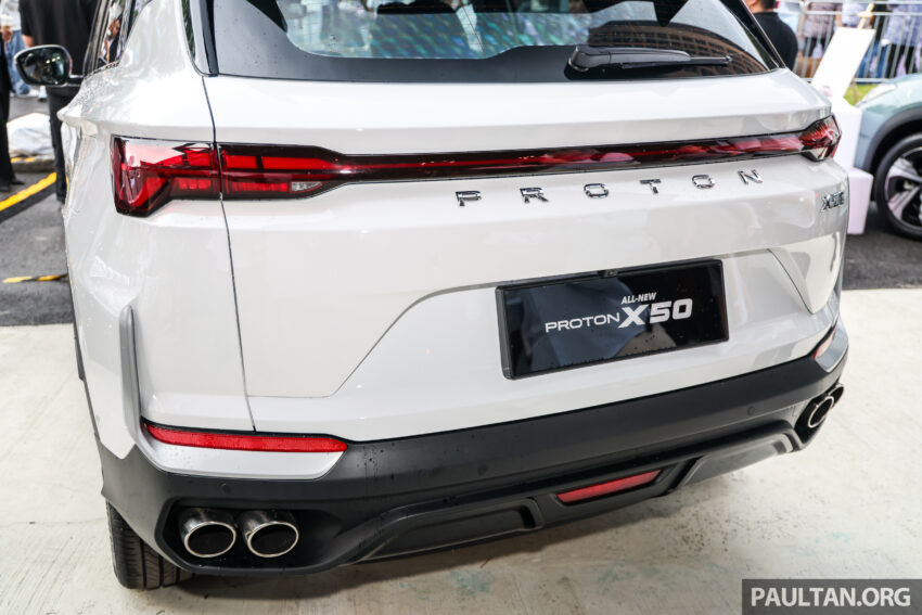 2025 Proton X50 小改款首度公开亮相, 确认改搭全新四缸涡轮引擎, 14.6寸屏支持 Apple CarPlay 与 Android Auto 300701