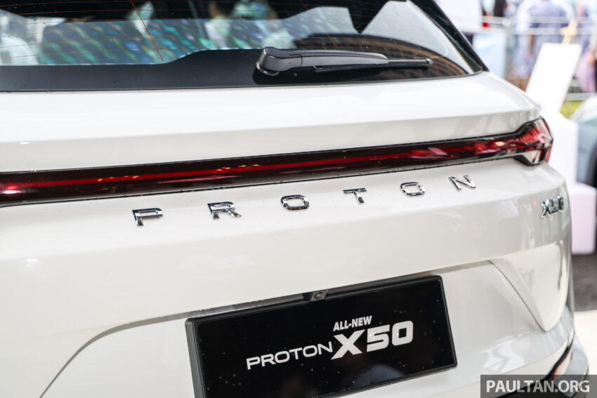 2025 Proton X50 小改款首度公开亮相, 确认改搭全新四缸涡轮引擎, 14.6寸屏支持 Apple CarPlay 与 Android Auto 300704