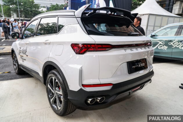 2025 Proton X50 小改款首度公开亮相, 确认改搭全新四缸涡轮引擎, 14.6寸屏支持 Apple CarPlay 与 Android Auto