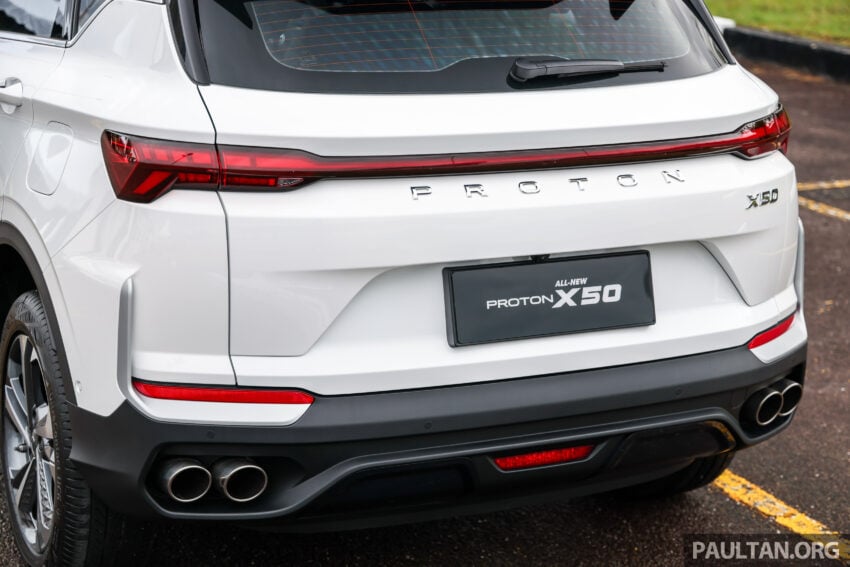 2025 Proton X50 小改款完整规格公布, 改搭动力更强1.5L四缸涡轮引擎, 支持无线 Apple CarPlay 与 Android Auto 300589