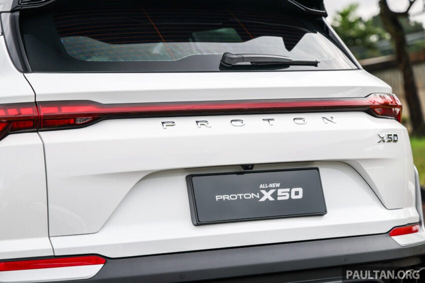 2025 Proton X50 小改款完整规格公布, 改搭动力更强1.5L四缸涡轮引擎, 支持无线 Apple CarPlay 与 Android Auto 300595