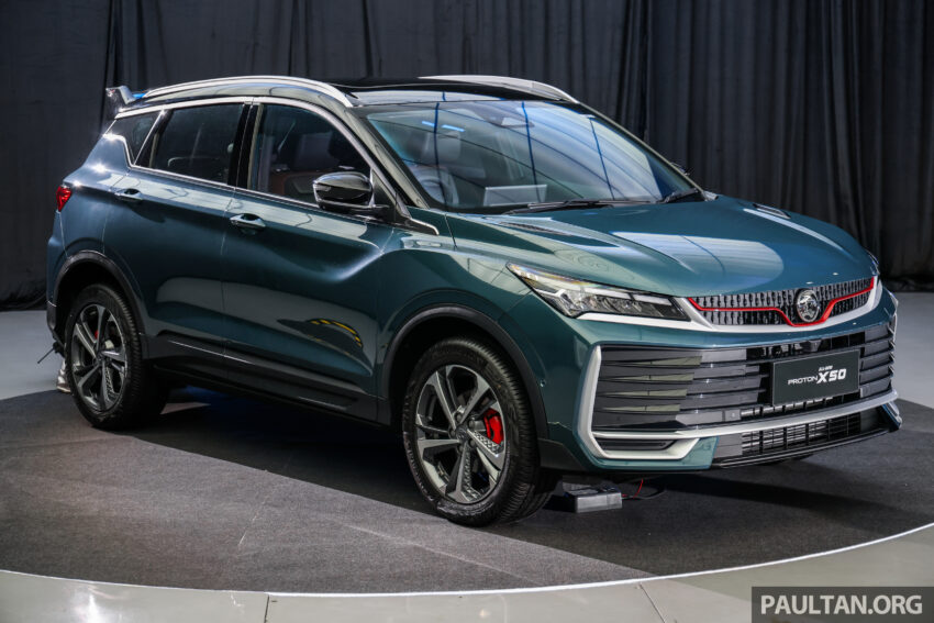 2025 Proton X50 小改款完整规格公布, 改搭动力更强1.5L四缸涡轮引擎, 支持无线 Apple CarPlay 与 Android Auto 300458