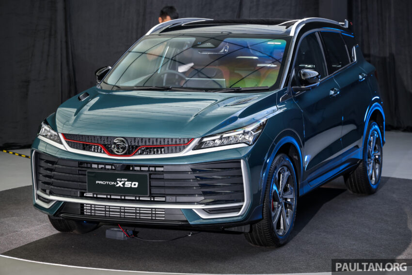 2025 Proton X50 小改款完整规格公布, 改搭动力更强1.5L四缸涡轮引擎, 支持无线 Apple CarPlay 与 Android Auto 300459