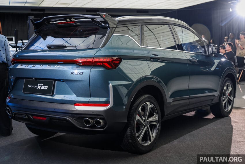 2025 Proton X50 小改款完整规格公布, 改搭动力更强1.5L四缸涡轮引擎, 支持无线 Apple CarPlay 与 Android Auto 300460
