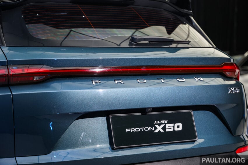 2025 Proton X50 小改款完整规格公布, 改搭动力更强1.5L四缸涡轮引擎, 支持无线 Apple CarPlay 与 Android Auto 300492