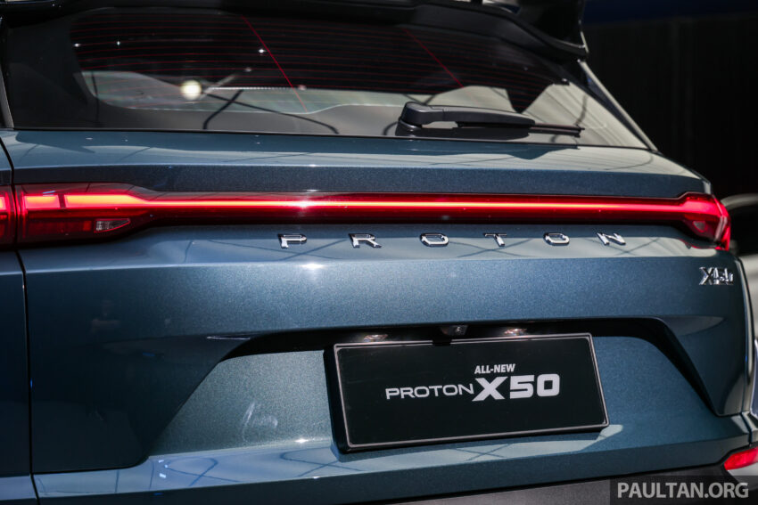 2025 Proton X50 小改款完整规格公布, 改搭动力更强1.5L四缸涡轮引擎, 支持无线 Apple CarPlay 与 Android Auto 300493