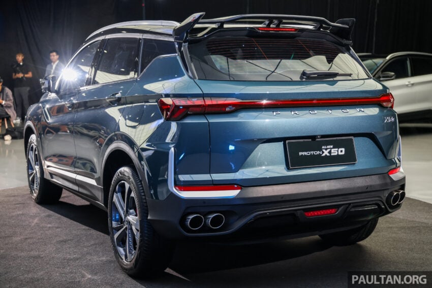 2025 Proton X50 小改款完整规格公布, 改搭动力更强1.5L四缸涡轮引擎, 支持无线 Apple CarPlay 与 Android Auto 300461