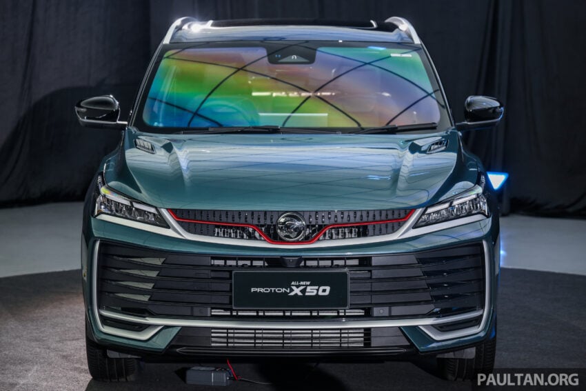 2025 Proton X50 小改款完整规格公布, 改搭动力更强1.5L四缸涡轮引擎, 支持无线 Apple CarPlay 与 Android Auto 300462