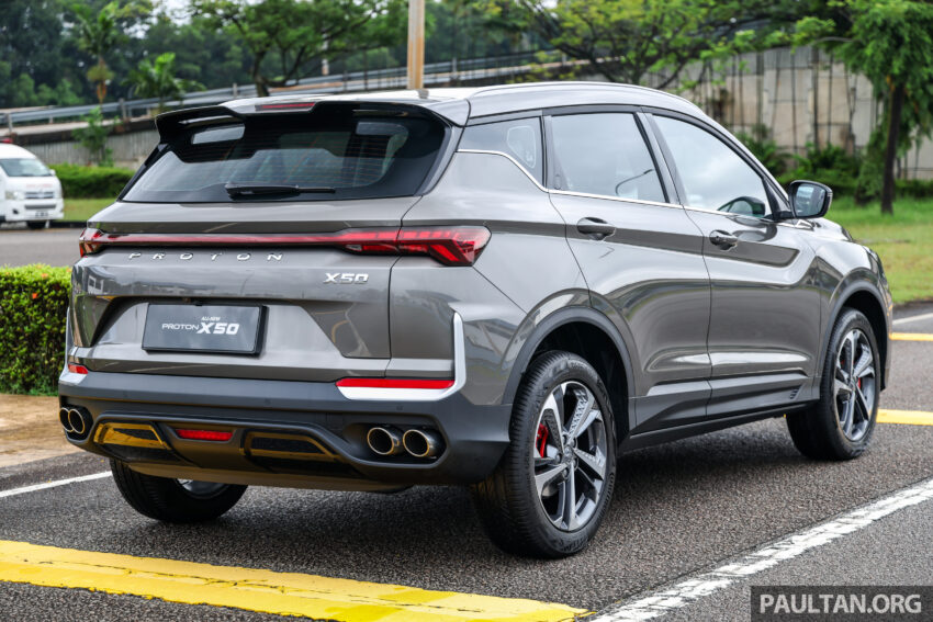 2025 Proton X50 小改款完整规格公布, 改搭动力更强1.5L四缸涡轮引擎, 支持无线 Apple CarPlay 与 Android Auto 300436