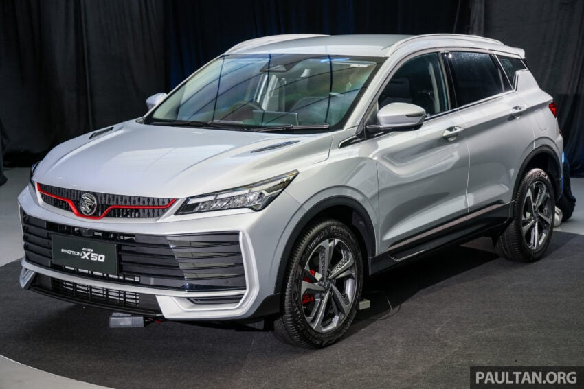 2025 Proton X50 小改款完整规格公布, 改搭动力更强1.5L四缸涡轮引擎, 支持无线 Apple CarPlay 与 Android Auto 300379
