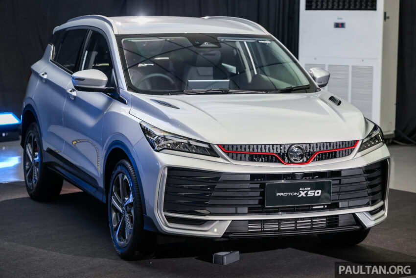 2025 Proton X50 小改款完整规格公布, 改搭动力更强1.5L四缸涡轮引擎, 支持无线 Apple CarPlay 与 Android Auto 300380