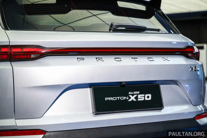 2025 Proton X50 小改款完整规格公布, 改搭动力更强1.5L四缸涡轮引擎, 支持无线 Apple CarPlay 与 Android Auto 300405