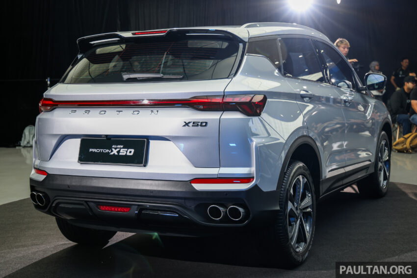 2025 Proton X50 小改款完整规格公布, 改搭动力更强1.5L四缸涡轮引擎, 支持无线 Apple CarPlay 与 Android Auto 300382