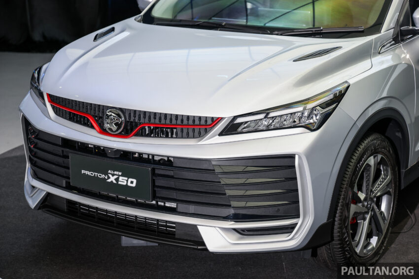 2025 Proton X50 小改款完整规格公布, 改搭动力更强1.5L四缸涡轮引擎, 支持无线 Apple CarPlay 与 Android Auto 300386