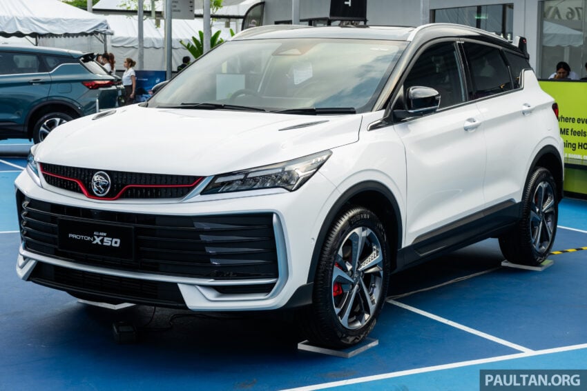 2025 Proton X50 正式发布, 改搭1.5L四缸涡轮引擎, 14.6寸屏支持 Apple CarPlay 与 Android Auto, 售价从8.98万起 303887