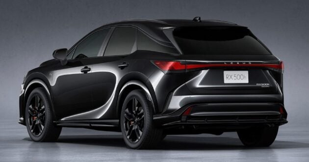 Lexus RX 500h F Sport Special Edition 我国低调上市, 限量50辆, 搭载2.4T涡轮油电系统, 专属外观套件, 要价51.3万