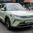 BYD Atto 2 我国正式发布, 纯电动B-Segment SUV, 续航里程最长可达410公里, 7.9秒破百, 单一版本售价RM100,000