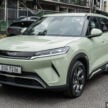 BYD Atto 2 我国正式发布, 纯电动B-Segment SUV, 续航里程最长可达410公里, 7.9秒破百, 单一版本售价RM100,000