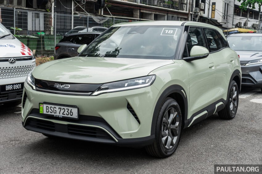 BYD Atto 2 我国正式发布, 纯电动B-Segment SUV, 续航里程最长可达410公里, 7.9秒破百, 单一版本售价RM100,000 303827