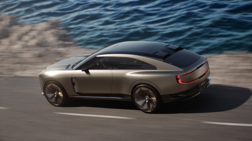 Bentley EXP 15 概念车发表！三门三座布局 Fastback；2026年宾利首款纯电动车的原型，预示品牌未来设计方向 301917